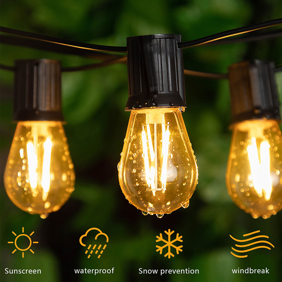 Thumbnail: S14 Connectable Waterproof Outdoor String Lights