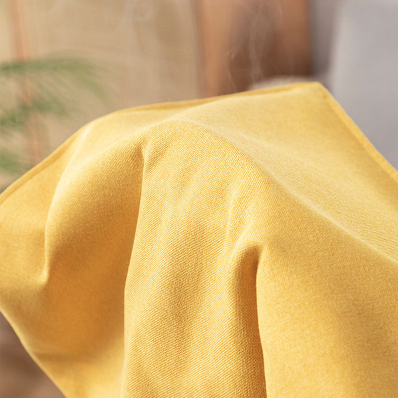 Thumbnail: Solid Thickened Farmhouse Cushion Cover Decorative Pillowcase