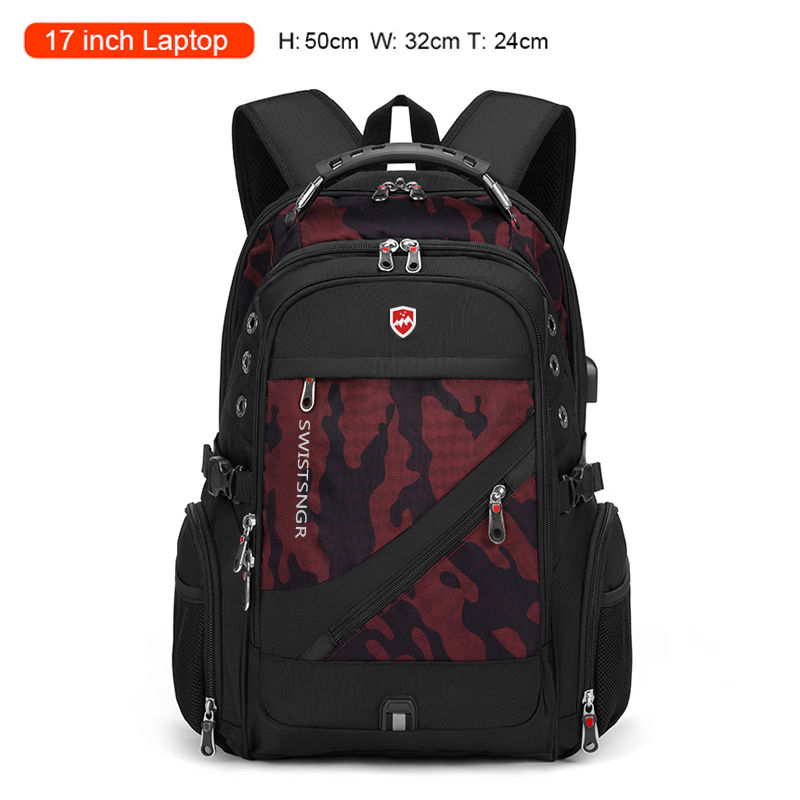 Thumbnail: Waterproof Laptop Backpack for Travel Fits 17 and 20 Inch for Men and Women