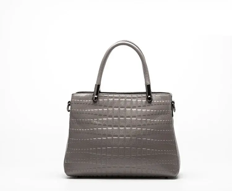 Thumbnail: Luxury Genuine Leather Crocodile Tote Bag for Women