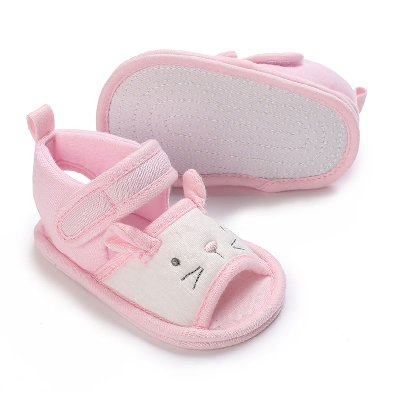 Thumbnail: Baby Girl Summer Sandals Soft Sole Princess First Walker Shoes for Newborns