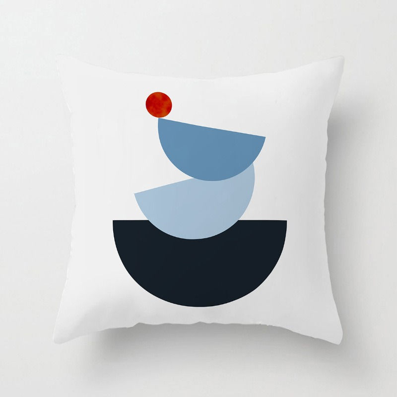 Thumbnail: Light Luxury Geometric Stripe Decorative Pillow Cover for Home & Office