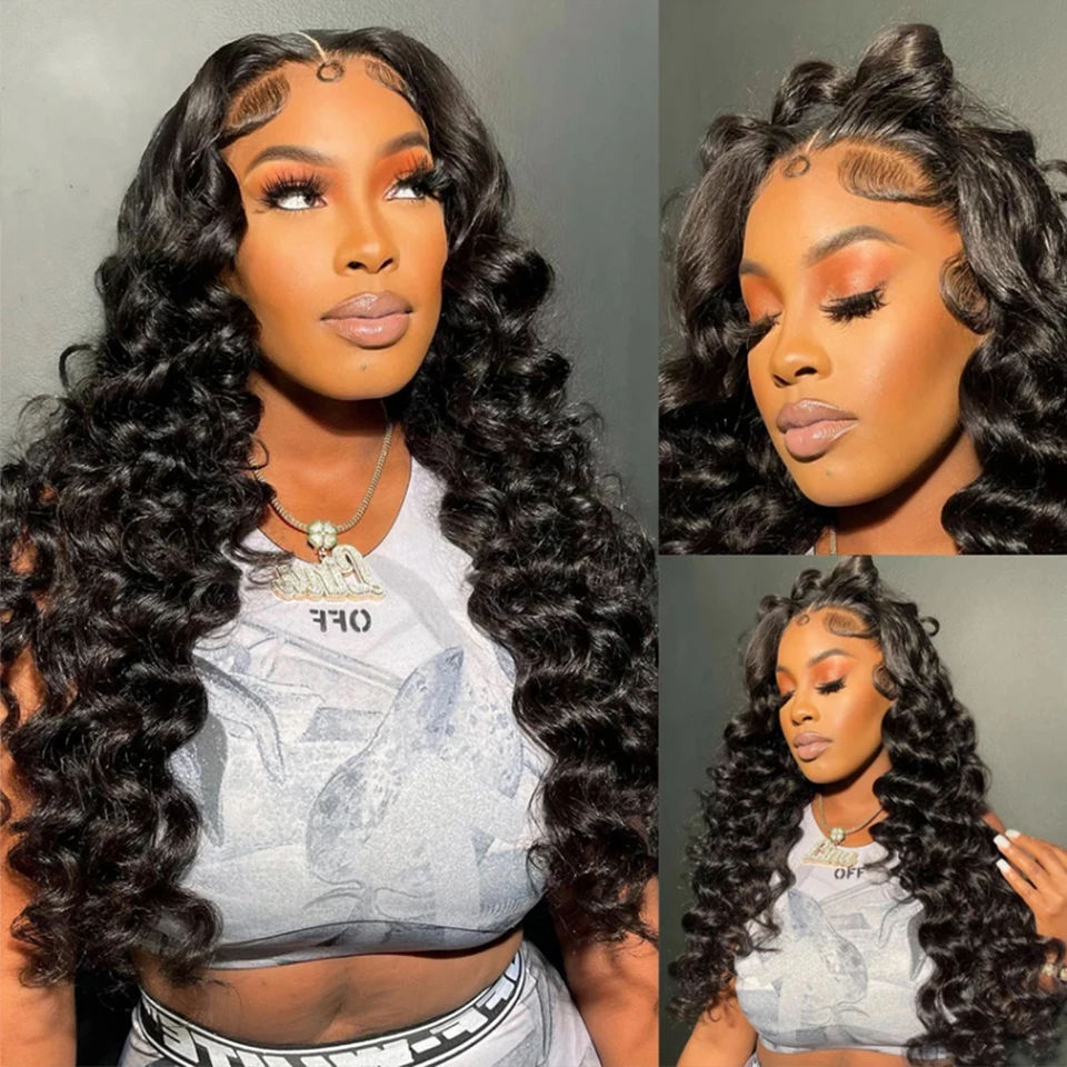 Thumbnail: MELODIE Loose Wave Indian Raw Human Hair Bundles 36–40 Inch