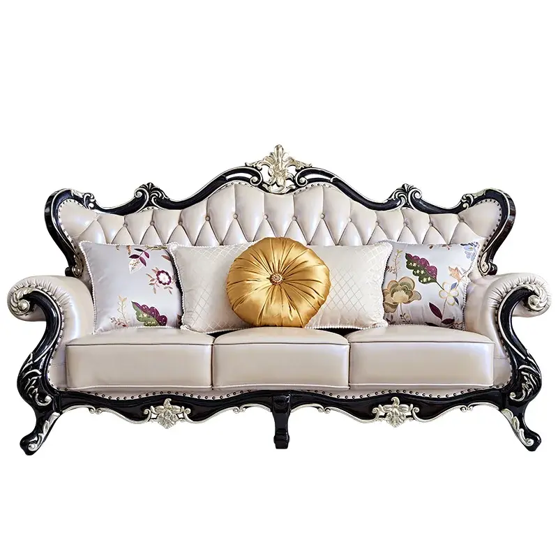 Thumbnail: Nordic European Living Room Sofa Set – Corner Recliner Lounge Sofas