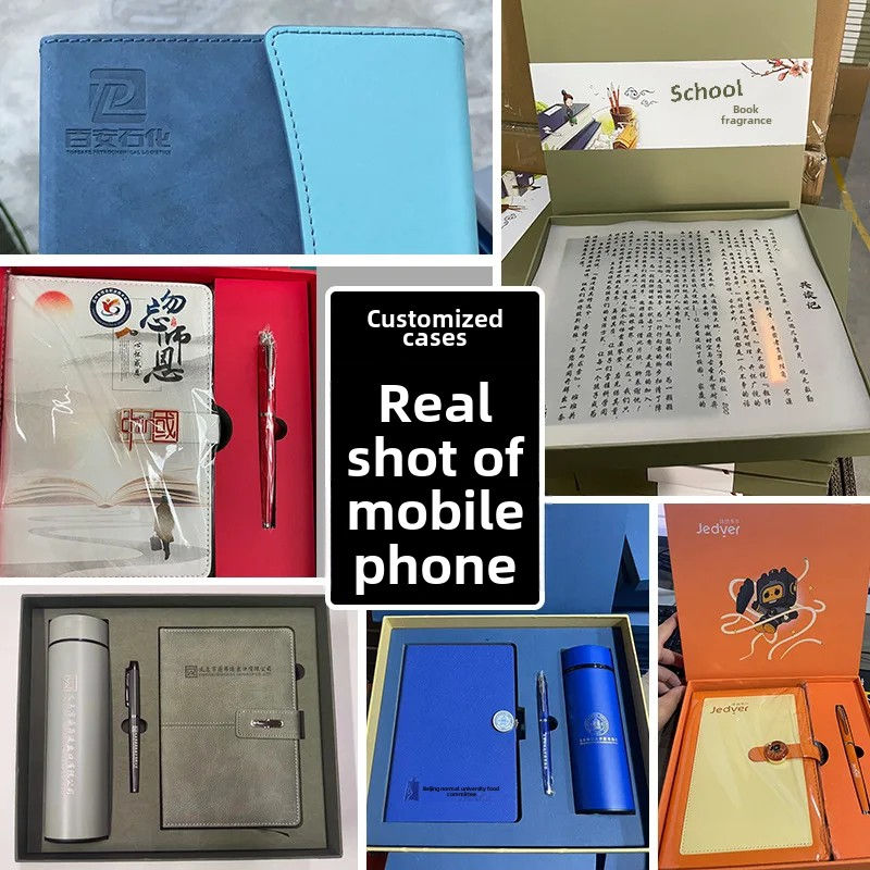 Thumbnail: Luxury Customized Business Notebook – Logo Engraving with High-End Gift Box