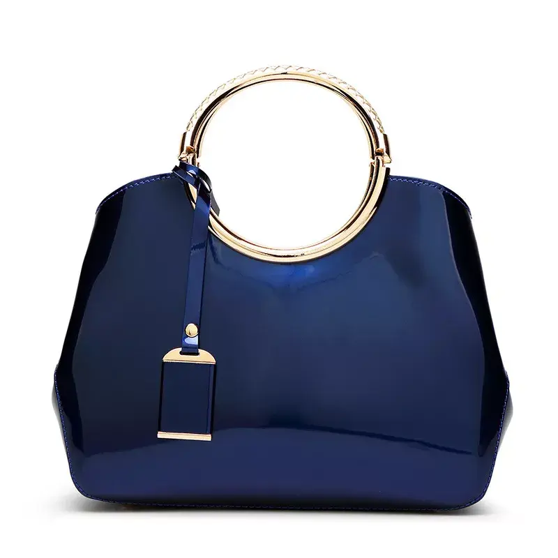 Thumbnail: High Quality Patent Leather Crossbody Bag for Women Designer Handbags
