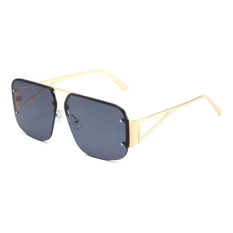 Thumbnail: Oversized Square Sunglasses Woman Luxury Brand Designer Vintage Travel Shades