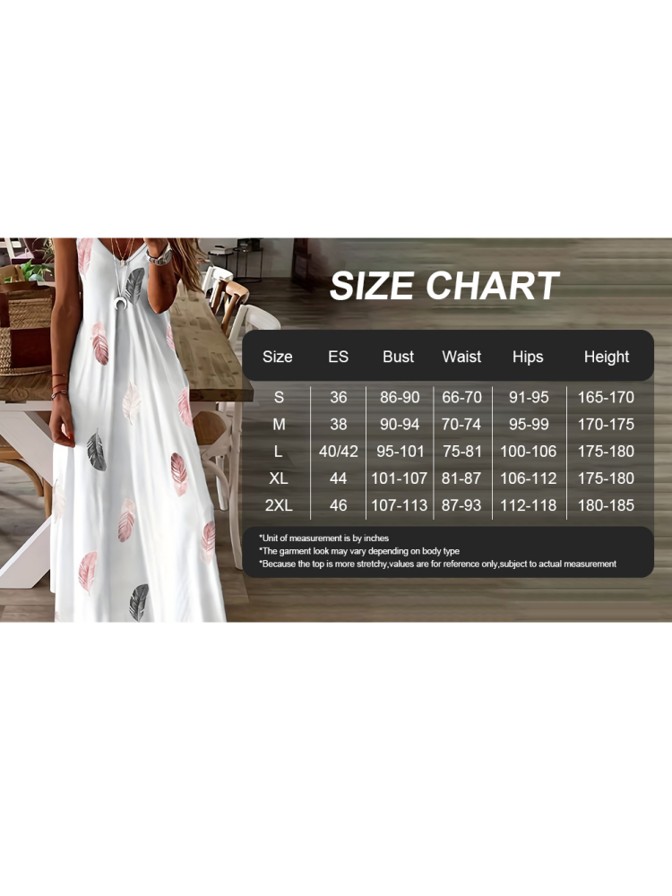 Thumbnail: V-Neck Halter Flower Print Maxi Dress