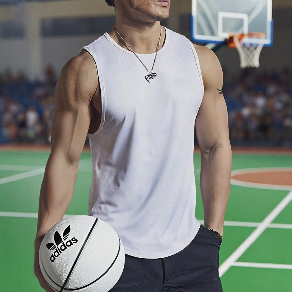 Thumbnail: Men’s Quick-Dry Sports Tank Top – Sleeveless Running Vest for Summer Training