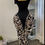 Thumbnail: Patchwork Print Long Sleeve Bodycon Maxi Dress for Summer Clubwear
