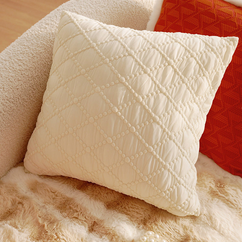 Thumbnail: Pink Luxury Retro French Stamping Cushion Pillow Cover