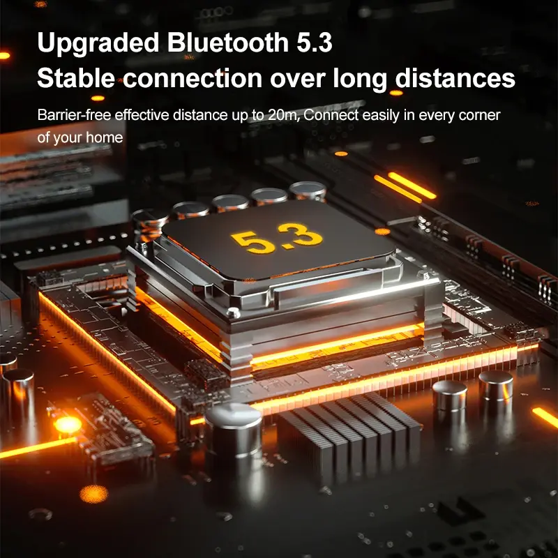 Thumbnail: 20W Bluetooth Speaker with RGB Lights and Waterproof Design