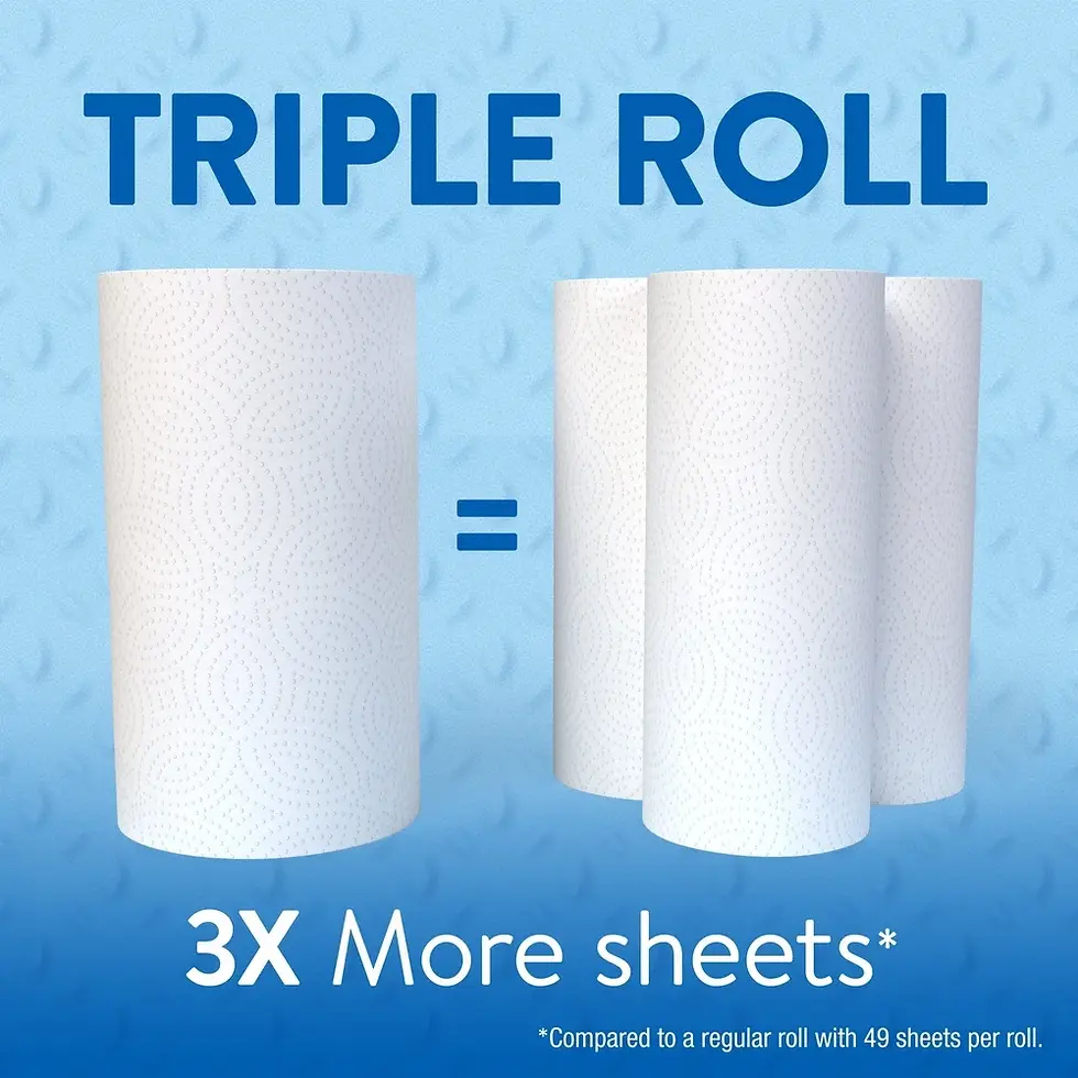 Thumbnail: Everyday Strong 2-Ply Paper Towels, 6 Rolls