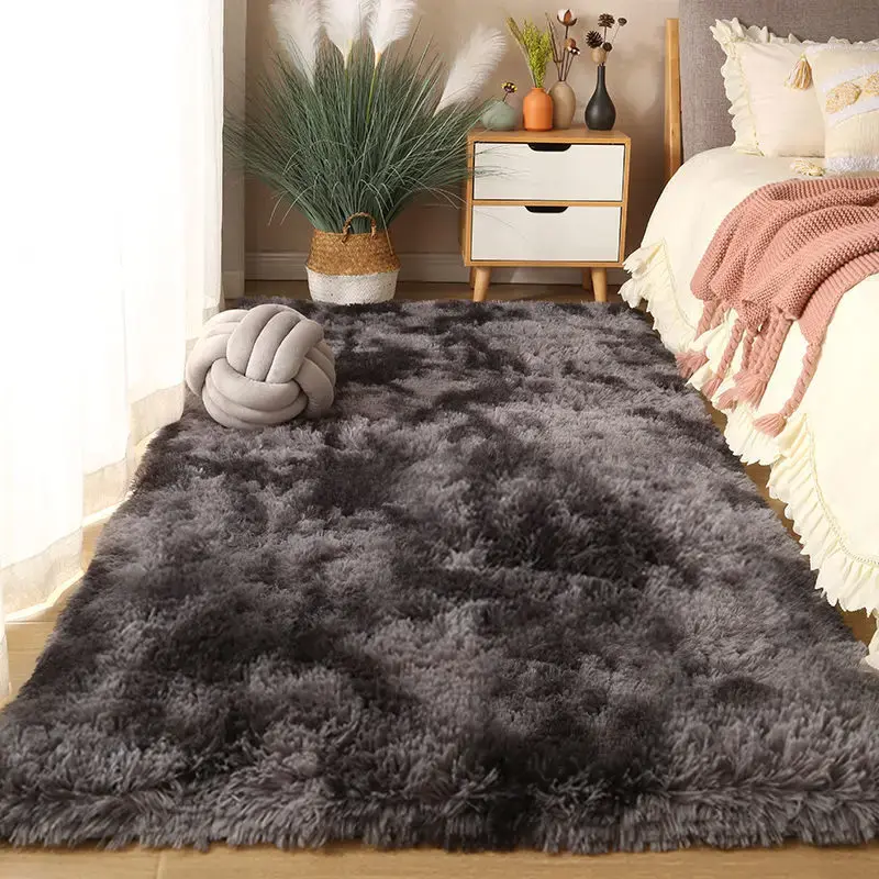 Thumbnail: Washable Long Hair Carpet – Fluffy Large Rug for Living Room & Coffee Table