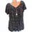 Thumbnail: Women’s Floral Print V-Neck Sleeveless Top – Loose Chiffon Summer Sleepwear