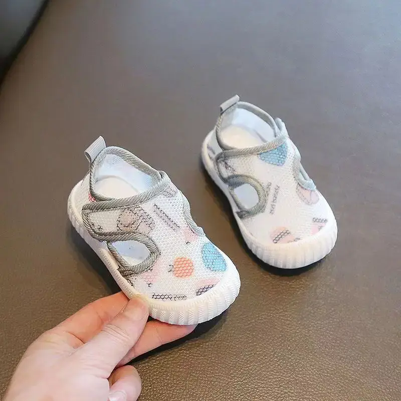 Thumbnail: Unisex Baby First Walking Shoes Soft Sole Breathable for 0 to 3 Years