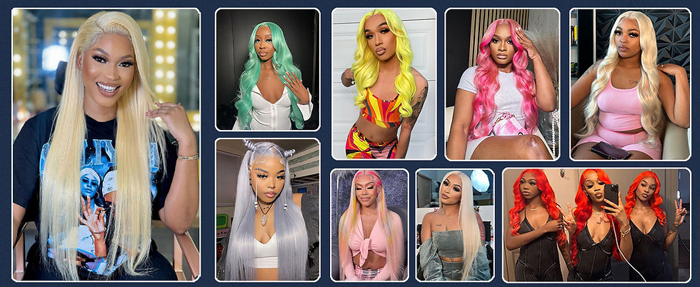 Thumbnail: 613 Blonde 13x6 HD Lace Front Wig – Straight Brazilian Human Hair
