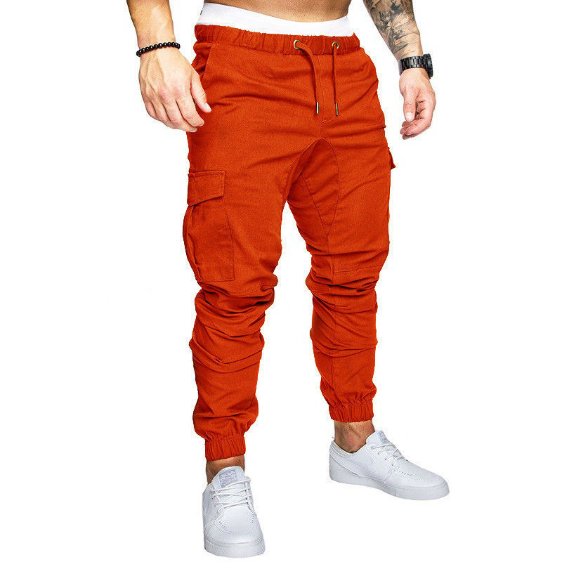 Thumbnail: Men’s Safari Tactical Jogger Pants – Slim Fit Cargo for Trekking & Streetwear
