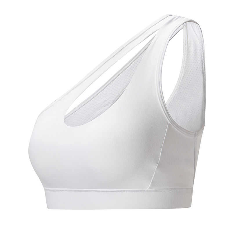 Thumbnail: Women’s One Shoulder Padded Sports Bra Activewear Medium Impact