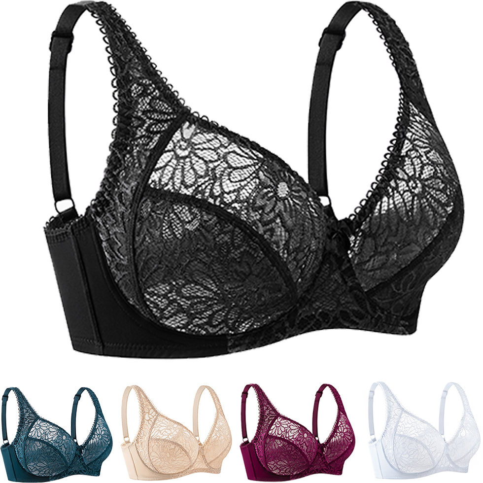 Thumbnail: Plus Size Bras For Women Lace Modern Ladies Elegance Brassiere Underwear