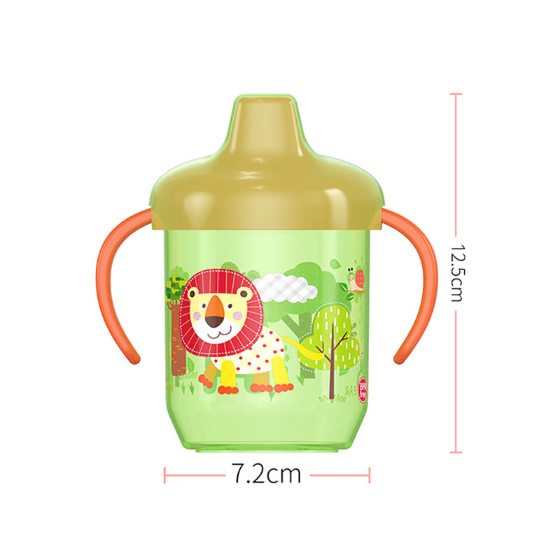 Thumbnail: Cute Duckbill Baby Drinking Cup – Double Handle Flip Lid BPA-Free