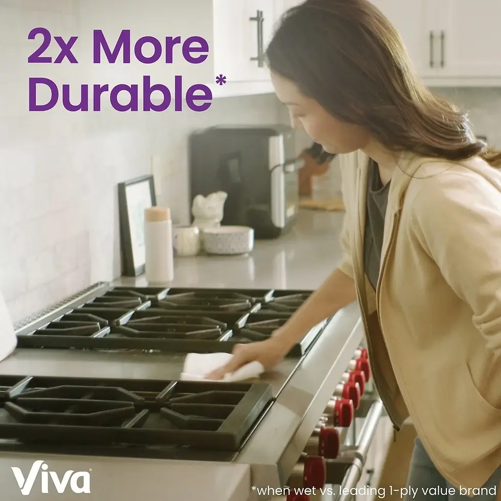 Thumbnail: Soft Durable Cloth‑Like Triple‑Roll Paper Towels – 2‑Ply Virgin Pulp