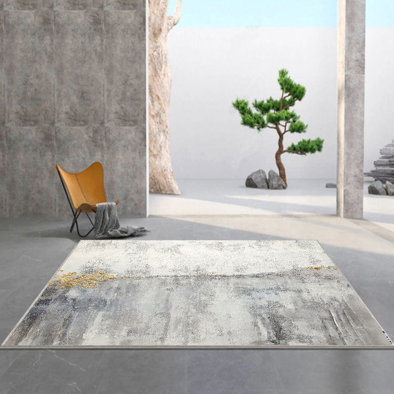 Thumbnail: Light Luxury Splash Ink Carpet for Living Room and Bedroom