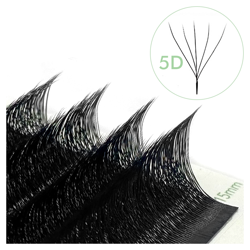 Thumbnail: W-Shaped YY Lash Extensions L Curl Individual 5D Volume