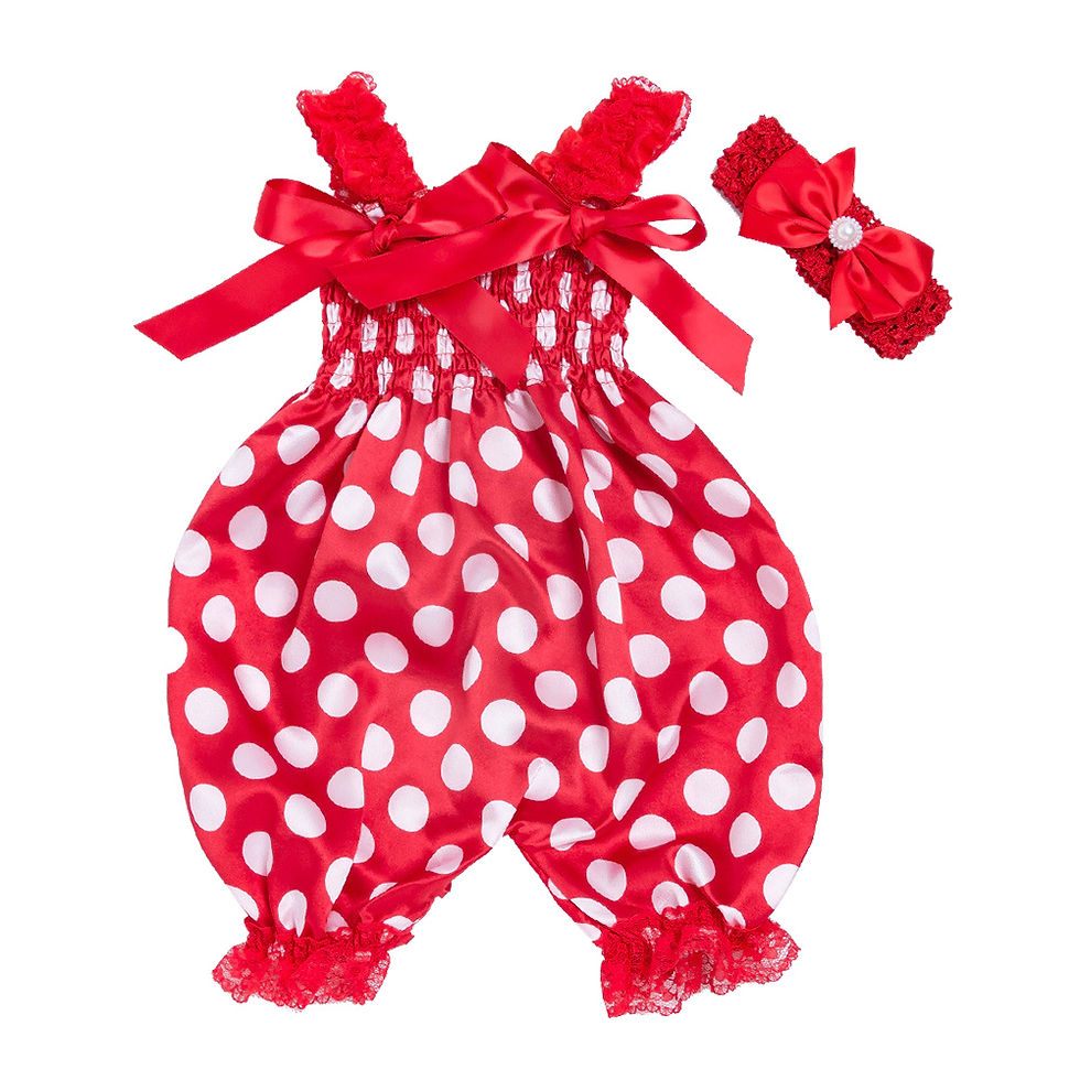Thumbnail: New Girls Backless Romper Lace-up Bloomer Jumpsuit