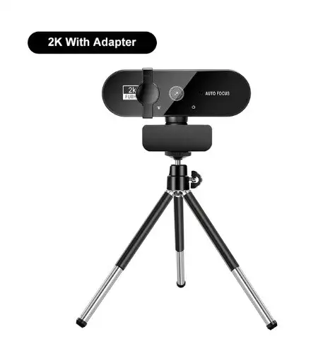 Thumbnail: 4K Ultra HD USB Webcam with Auto Focus & Built-In Microphone for PC & Laptop