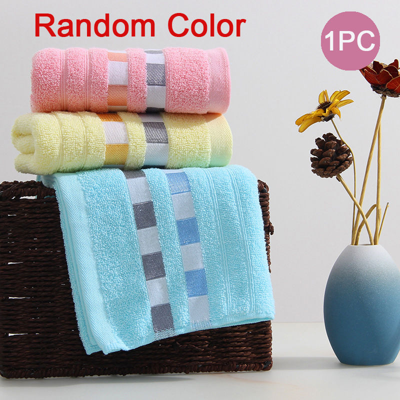 Thumbnail: Thick Pure Cotton Face Towel Soft Highly Absorbent Quick Dry Printed Design