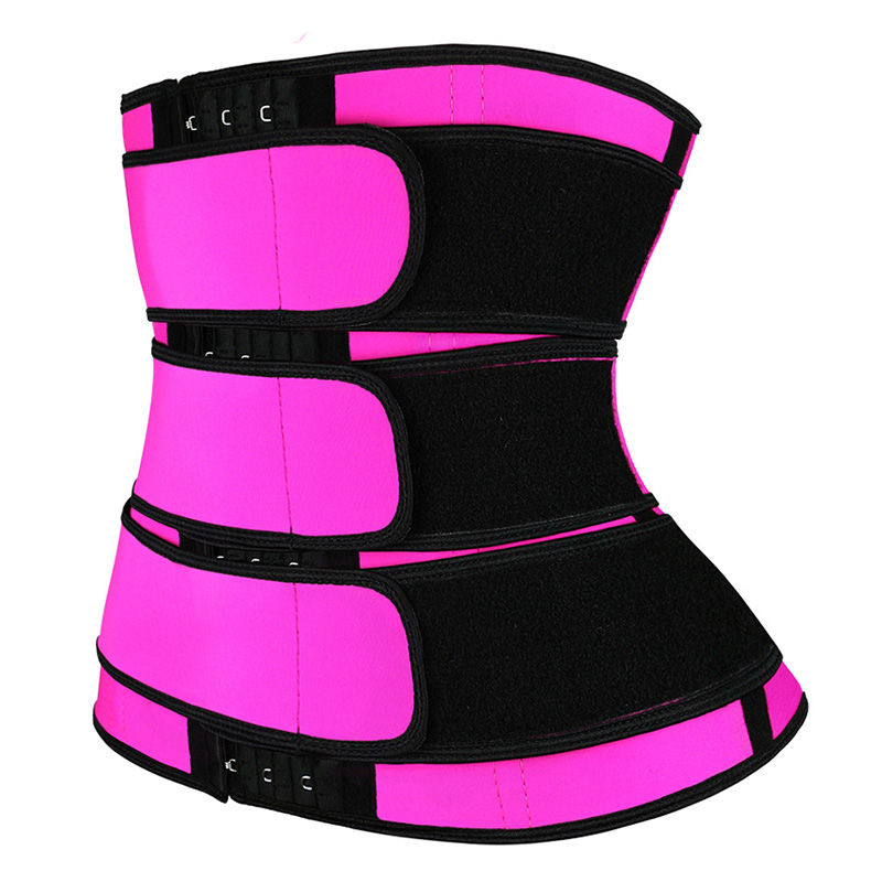 Thumbnail: Neoprene Three Belt Waist Cincher Sauna Shaper