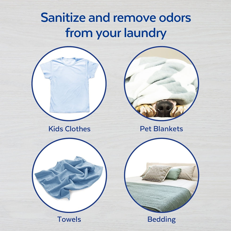 Thumbnail: Laundry Sanitizer Additive, Bleach-Free, Kills 99.9% Bacteria