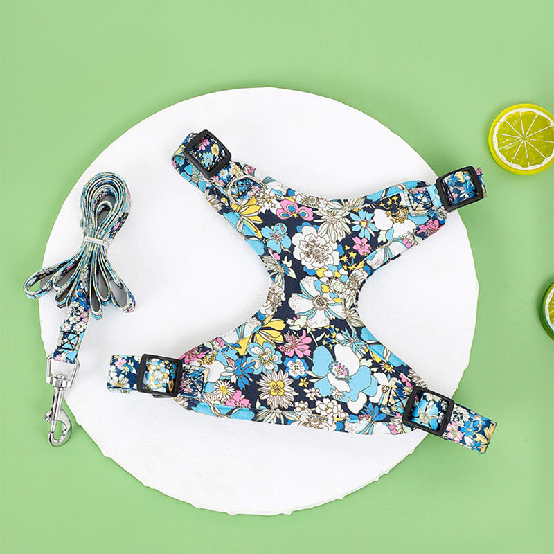 Thumbnail: Chinese-Style Dog Harness – Comfortable Chest & Back Design for All Seasons