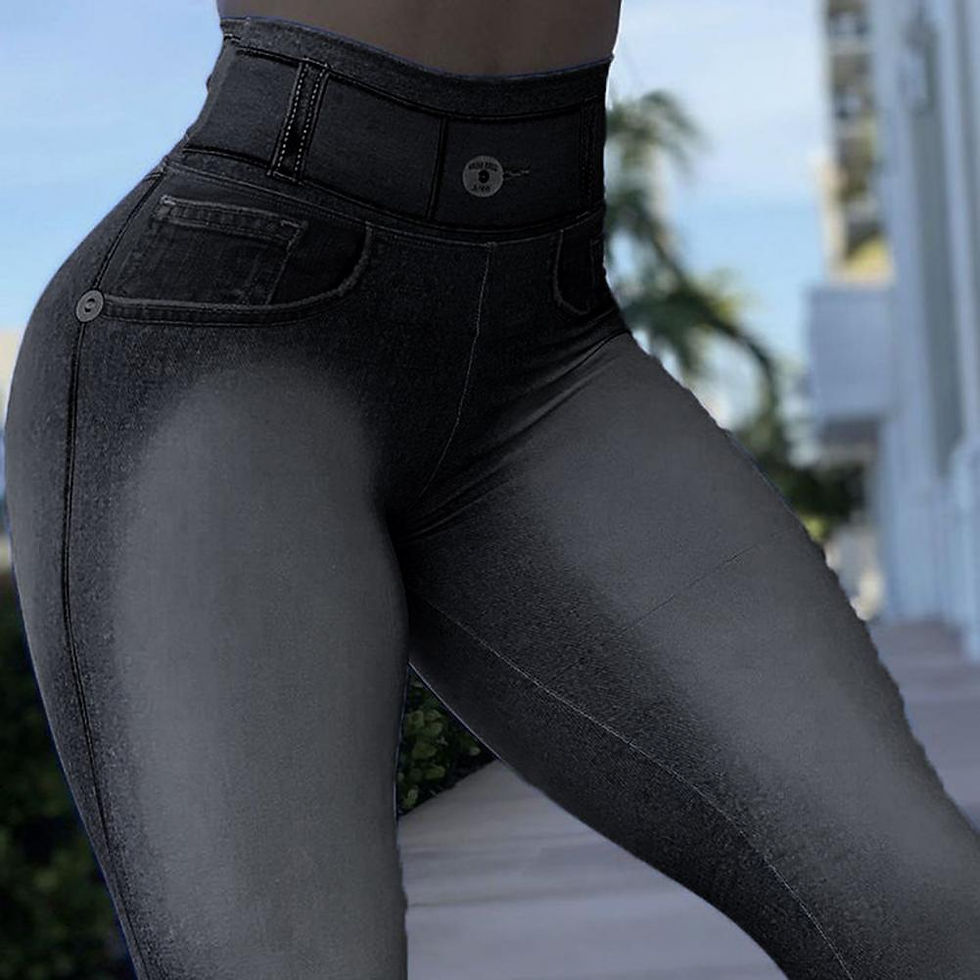 Thumbnail: Booty-Lifting Yoga Pants for Women – High Waist Stretch Fitness