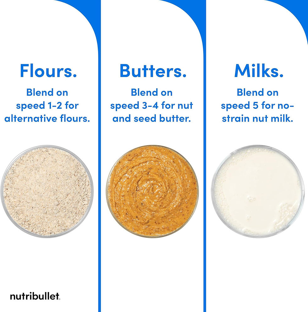 Thumbnail: 5-Speed Full-Size Blender 1400W with Auto Cycle for Smoothies & Nut Milk