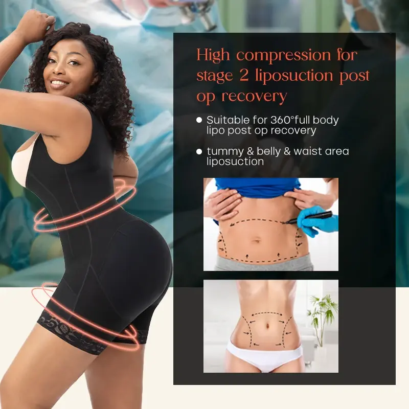 Thumbnail: Stage 2 High Compression Post Surgery Shapewear Faja