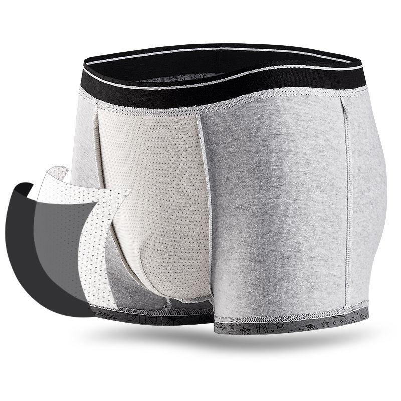 Thumbnail: 4‑Pack Men’s Sport Breathable Cotton Boxer Briefs