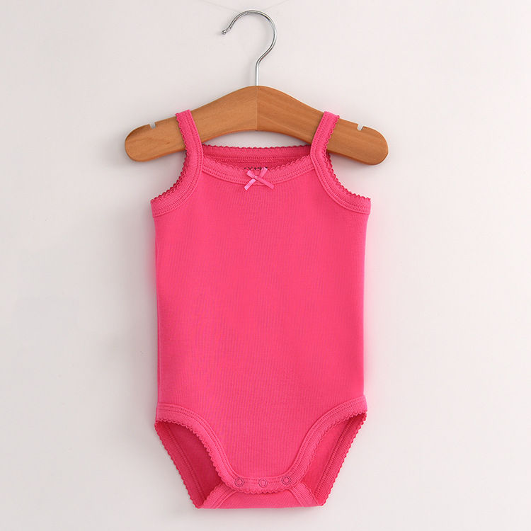 Thumbnail: Sleeveless Baby Romper for Girls & Boys – 0-36M Infant Toddler Outfit