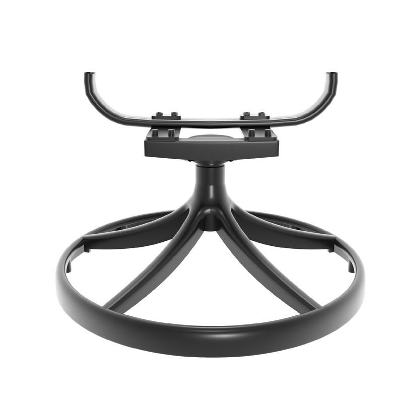 Thumbnail: 5-Piece All-Weather Cast Aluminum Dining Set – Round Patio Table with 4 Swivel