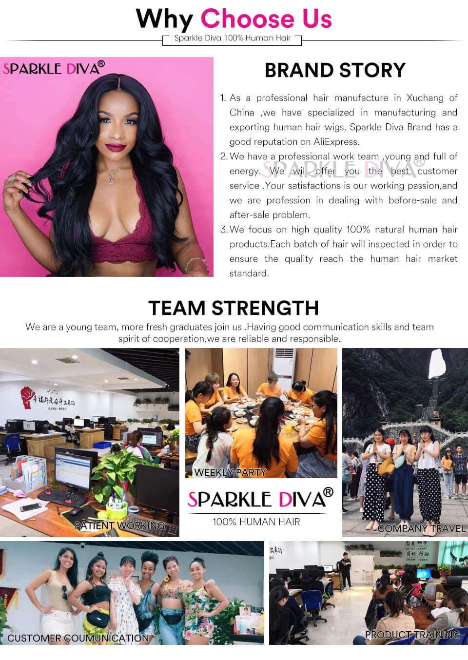 Thumbnail: SPARKLE DIVA 613 Blonde Straight Hair Bundles 50g Peruvian Remy