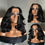 Thumbnail: 200% Density Body Wave Bob Wig – Brazilian Human Hair, 13x4 Lace Frontal