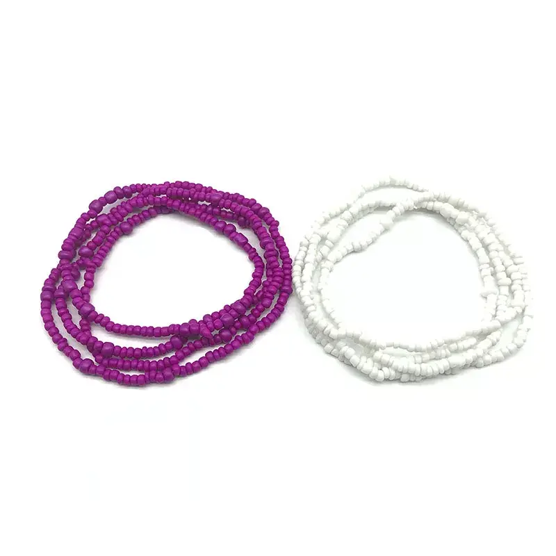 Thumbnail: Bohemia Colorful Beaded Elasticity Waist Belly Chain for Women
