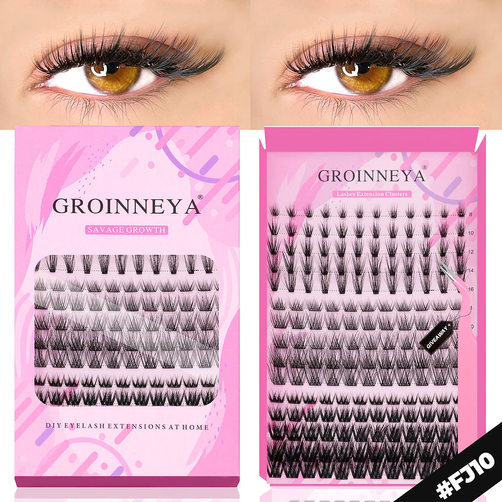 Thumbnail: GROINNEYA DIY Faux Mink Individual Lash Extension Cluster Kit