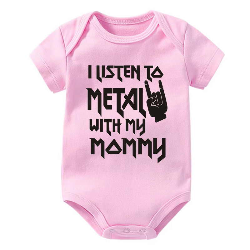 Thumbnail: Daddy Baby Bodysuits Cotton