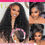 Thumbnail: Invisible Strap 360 Lace Wig – 30 Inch Water Wave Glueless Human Hair