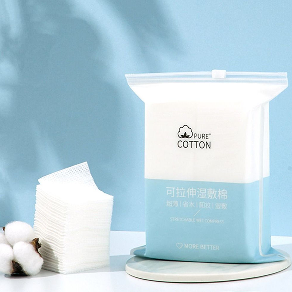 Thumbnail: Stretchable Wet Compress Cotton Pads – Disposable Skin Care Pack