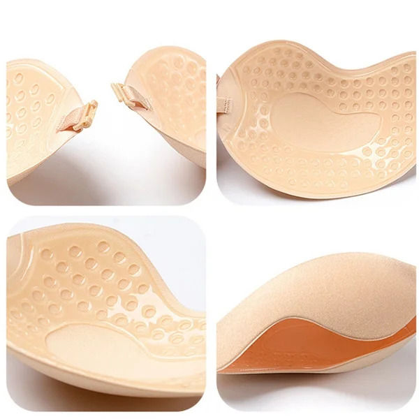 Thumbnail: Sexy Invisible Push-Up Bra – Self-Adhesive Silicone Bust with Front Closure
