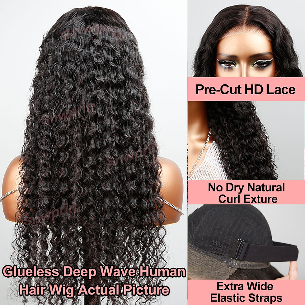 Thumbnail: 360 HD Lace Curly Wig – 13x6 Full Lace, Brazilian Human Hair, 26+ Inch