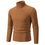 Thumbnail: Men’s Solid‑Color Turtleneck Knit Pullover Sweater